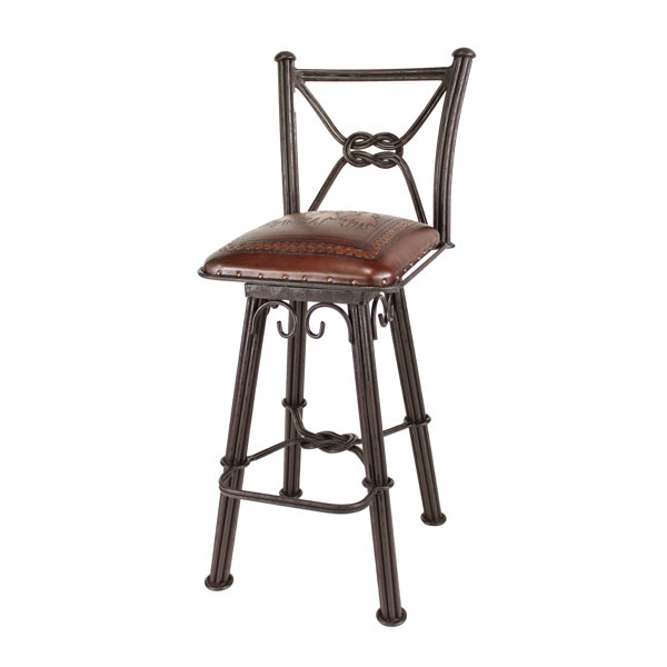 Williston Western Bar Stool Wayfair